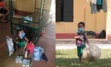 "Dũng sĩ tí hon" 3 tuổi trong khu cách ly tại Bắc Giang ai thấy cũng muốn ôm vào lòng