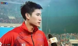 Giành HCV SEA Games 31, Nhâm Mạnh Dũng chia sẻ: "Tôi quá sung sướng khi ghi bàn vào lưới Thái Lan"