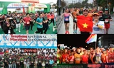Tiền Phong Marathon 2025: Các nhà vô địch vỡ òa cảm xúc khi chạm đến vinh quang