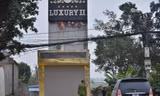 Quán karaoke nơi xảy ra vụ án.