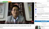 Ông Bùi Minh Tuấn đã chuẩn bị cho buổi truyền hình trực tiếp trên Youtube buổi làm việc với VTV
