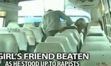 Nữ sinh bị hiếp dâm tập thể trên xe buýt trước mặt bạn trai