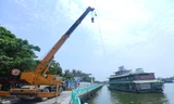 Cưỡng chế tháo dỡ, di dời 4 'tàu ma' cuối cùng trên hồ Tây