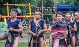 Âm vang cồng chiêng trong lễ hội cầu an của dân tộc Ba Na