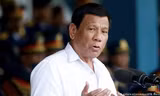 Tổng thống Philippines Duterte. (Ảnh: DW)