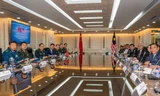 Đoàn Trung Quốc do Bộ trưởng Quốc phòng Ngụy Phượng Hòa tham gia cuộc hội đàm nhân chuyến thăm Malaysia vào tháng trước. (Ảnh: Xinhua)