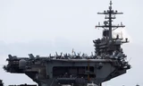 Tàu sân bay USS Theodore Roosevelt. (Ảnh: Reters)
