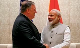 Ngoại trưởng Mỹ Mike Pompeo và người đồng cấp Ấn Độ Subrahmanyam Jaishankar. (Ảnh: Reuters)