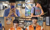 Diện "áo đôi" từ phim tới ngoài đời, Byeon Woo Seok - Geon Hee được "đẩy thuyền"