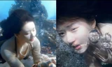 Rèm Ngọc Châu Sa lên sóng, Triệu Lộ Tư "đẹp ná thở" trong cảnh quay dưới nước