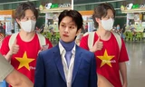 Heechul SUJU mặc áo thun cờ đỏ sao vàng, bất ngờ xuất hiện tại TP.HCM 