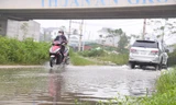 Tuyến đường dang dở hơn một thập kỷ ở TP Vinh, mưa là ngập cả tuần