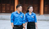 Vợ chồng cán bộ Đoàn cùng xây dựng hoài bão với màu áo xanh tình nguyện