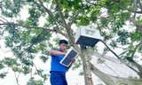 Tuổi trẻ Nghệ An làm cảnh báo đuối nước bằng năng lượng mặt trời