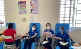 Hàng trăm cán bộ, nhân viên, đoàn viên thanh niên hưởng ứng ngày hội hiến máu 2021