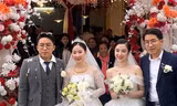 Anh em song sinh ở Nghệ An tổ chức đám cưới cùng một ngày