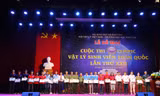 Trao thưởng cho các đội đạt giải