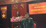 Trung tướng Trần Hữu Phúc thông tin đến báo chí chiều qua, 14/3 - Ảnh: QH