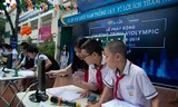 Học sinh hào hứng với ứng dụng công nghệ mới trong kỳ thi Violympic