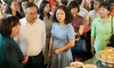 Chủ tịch Hà Nội Trần Sỹ Thanh thưởng thức di sản phở tại Festival Phở 2025