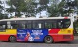 Xử phạt 120 triệu đồng vì quảng cáo cá độ bóng đá trên xe buýt