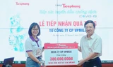 Tiếp nhận quà tặng của VPMilk dành tặng trẻ em có hoàn cảnh khó khăn