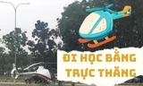 Học sinh ở Malaysia gặp rắc rối vì đến trường bằng trực thăng