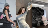 Các chị đẹp showbiz dạo này mê mẩn thú bông, đi đâu cũng mang theo