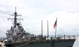 Tàu USS John S. Mc Cain tại cảng Tiên Sa