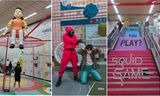 "Squid Game" ở Hàn Quốc: Ga tàu điện Itaewon biến hình thành "sân chơi sinh tồn" độc đáo
