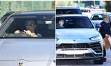 Người hâm mộ cầm tấm bảng đứng đợi bên đường, viết gì mà khiến Cristiano Ronaldo dừng lại?