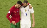 Là đối thủ trong trận đấu, nhưng Cristiano Ronaldo và Karim Benzema hành động “đẳng cấp”