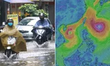 Bão Kong-rey đã hình thành sau bão Trami, có thể xảy ra "điệu vũ của 2 cơn bão"?
