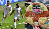 Siêu thị làm bánh pizza ủng hộ đội tuyển Anh tại EURO 2020, ai ngờ gây tranh cãi kịch liệt