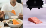 Cá hồi làm bằng công nghệ in 3D vừa được bán ở các siêu thị, ngon như "hàng real"