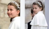 Công chúa Charlotte xinh như thiên thần tại Lễ Đăng Quang của Vua Charles III