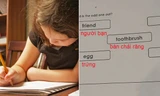 Bài tập về nhà của học sinh lớp 1 thách thức hàng ngàn phụ huynh tìm ra lời giải