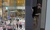 Video hỗn loạn ở trung tâm thương mại Siam Paragon Bangkok do xả súng