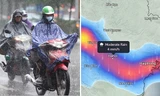 Đợt không khí lạnh sắp về có thể gây thời tiết nguy hiểm, Hà Nội dự báo mưa to