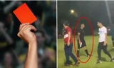 Mỹ: Giơ thẻ đỏ nhưng cầu thủ vẫn không chịu rời sân, vị trọng tài này có hành động gây sốc