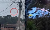 Video máy bay rơi ở Brazil: Rơi thẳng từ trên cao, toàn bộ hành khách thiệt mạng