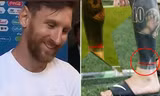 Bí mật về sợi dây màu đỏ của Lionel Messi, mang lại may mắn cho cả đội tuyển Argentina