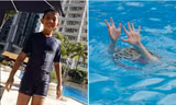 Em bé ở Malaysia suýt đuối nước do mẹ mải xem điện thoại, may một cậu bé 11 tuổi nhìn thấy