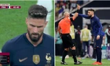 Tại sao Olivier Giroud nhận thẻ vàng trong hiệp 2 trận Chung kết dù bị thay ra từ hiệp 1?