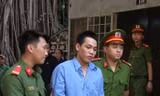 Lê Thanh Bình sau phiên tòa chiều nay 17/4. Ảnh: Tân Châu
