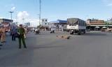 Cô gái và bé 10 tuổi tử vong dưới bánh xe tải