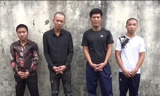 4 đối tượng bị bắt giữ