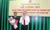 Bổ nhiệm Chánh án TAND TP. Cần Thơ