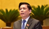 Bộ trưởng Bộ GTVT Nguyễn Văn Thể (ảnh Nhật Minh)