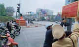 Hà Nội lắp hơn 200 biển tuyên truyền mức xử phạt vi phạm tại 58 nút giao thông 